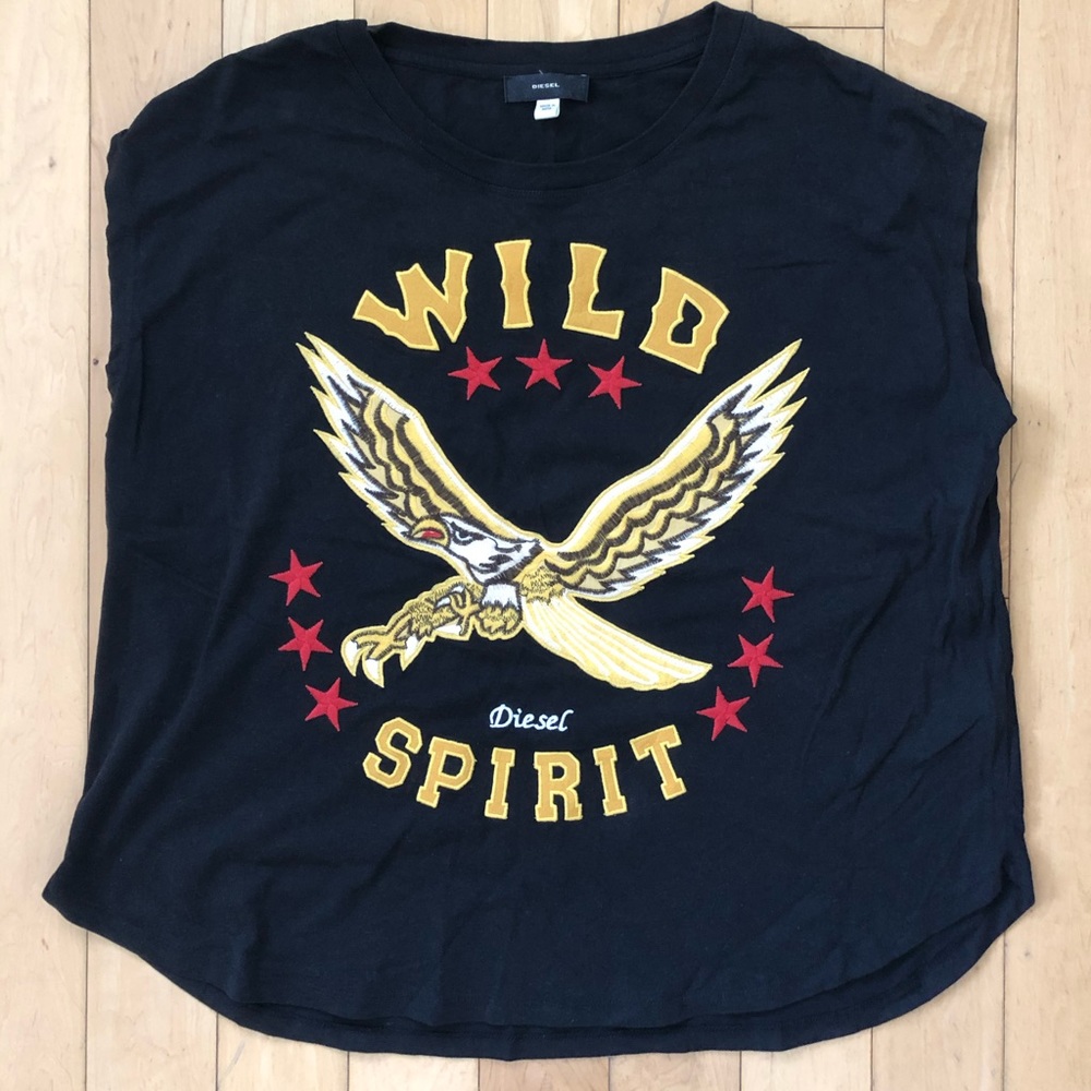 Diesel ‘WILD SPIRIT’ short sleeved top
